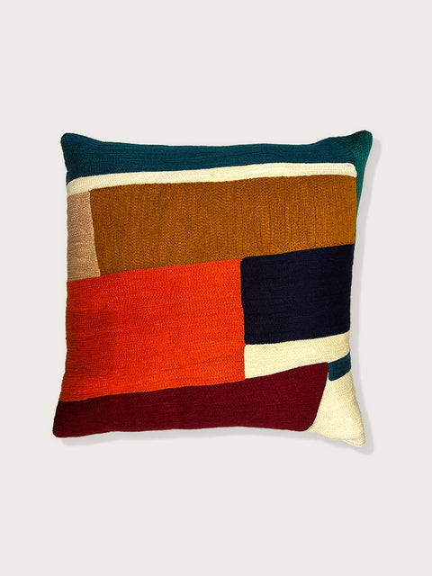 Interlock Cushion Cover - Multicolour - House of Roya