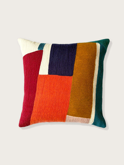 Interlock Cushion Cover - Multicolour - House of Roya