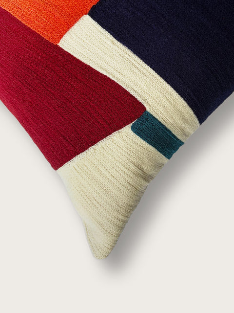 Interlock Cushion Cover - Multicolour - House of Roya