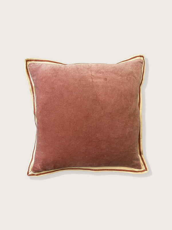 Luxury Velvet Cushion Cover - Pink