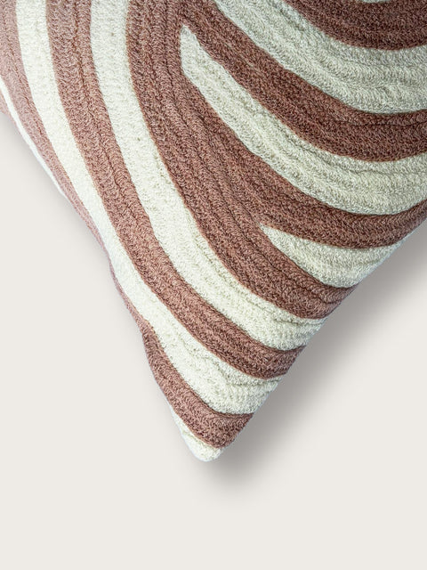 Maze Cushion Cover - Pink - House of Roya