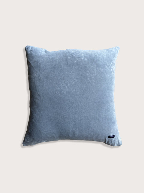 Midnight Meadow Denim Cushion Cover - Blue