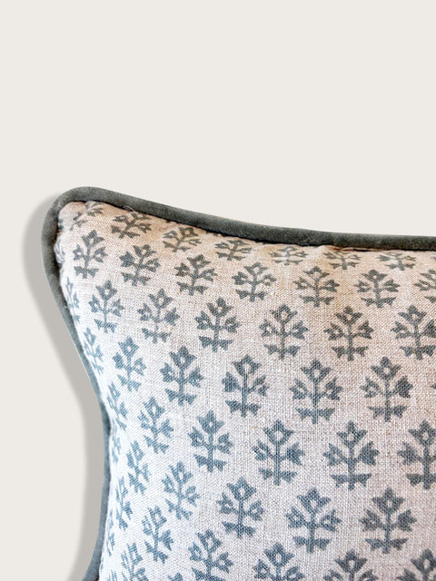 Nila Cushion Cover - Blue