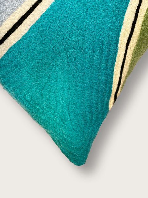 Ocean's Breeze Cushion Cover - Blue - House of Roya