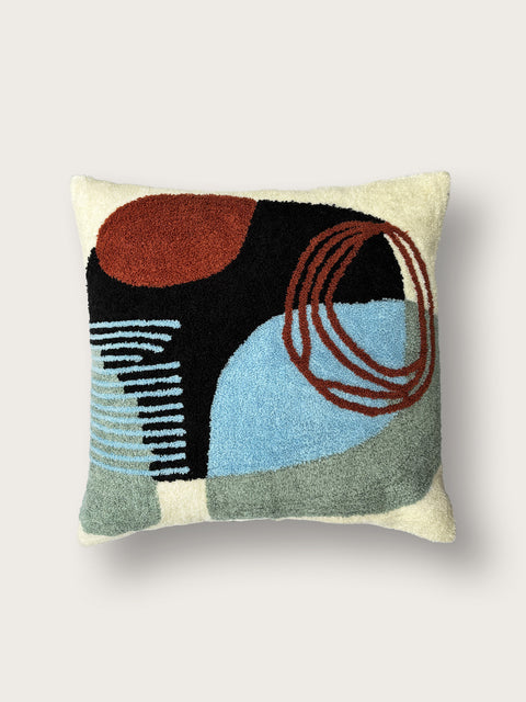 Orbit Cushion Cover - Blue - House of Roya