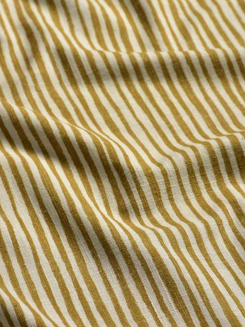 Palace Stripe Fabric (Yellow) - House of Roya