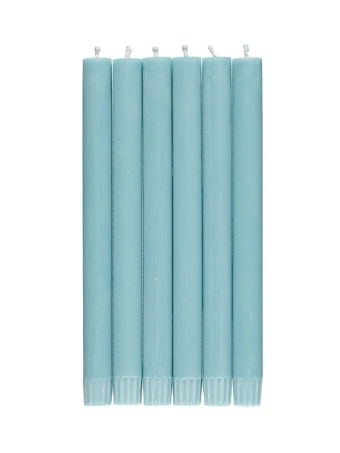 Powder Blue Eco Dinner Candles