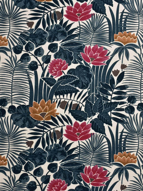 Whispering Grove Fabric (Ivory) - House of Roya