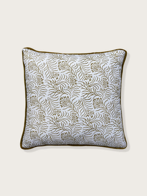 Zeenat Linen Cushion Cover - House of Roya