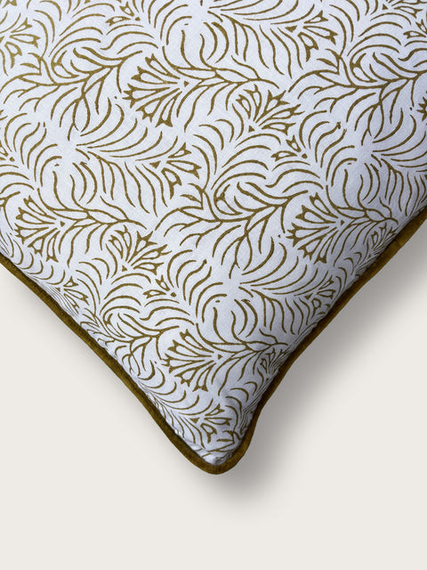 Zeenat Linen Cushion Cover - House of Roya