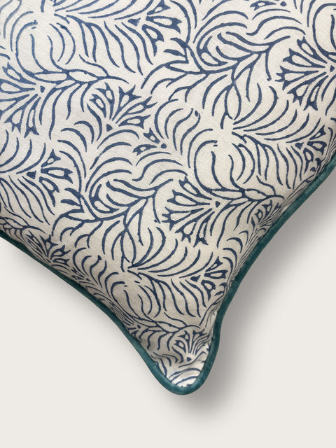 Zeenat Linen Cushion Cover - House of Roya