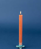 Orchid Candle Holder Patina - House of Roya