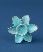 Orchid Candle Holder Patina - House of Roya