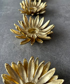 Sunflower Brass Candleholder - House of Roya