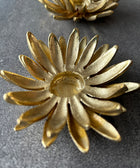 Sunflower Brass Candleholder - House of Roya