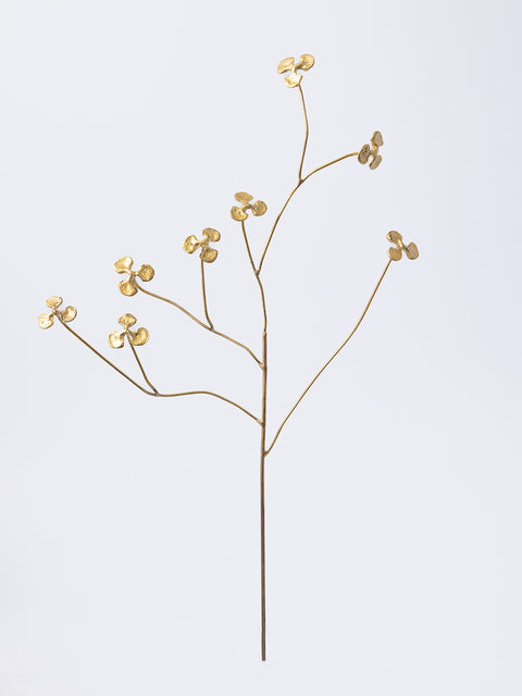Decorative Tri Petal Gold Flowers - House of Roya