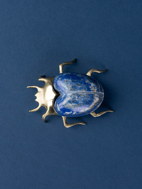 Brass Eupatorus Lapis Beetle - House of Roya