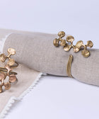 Tri Petal Napkin Ring - Set of 4 - House of Roya
