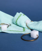 Memphis Circle Napkin Ring - Set of 4 - House of Roya