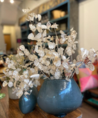 Blue Vase with Fog Finish - Large - House of Roya