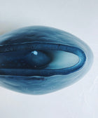 Blue Vase with Fog Finish - Large - House of Roya