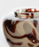Posy Vase with Smoked Alabaster and Burgundy - House of Roya