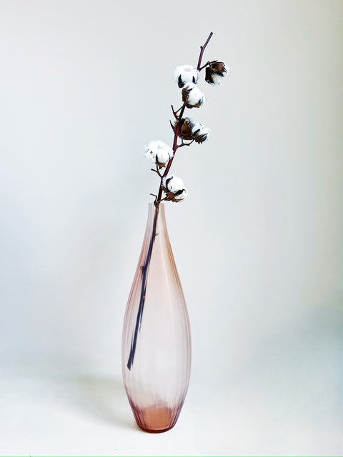 Tall Balloon Peach Vase - House of Roya