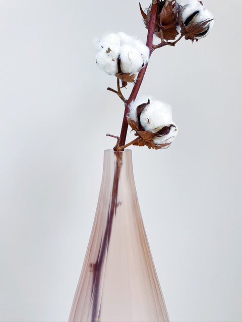 Tall Balloon Peach Vase - House of Roya