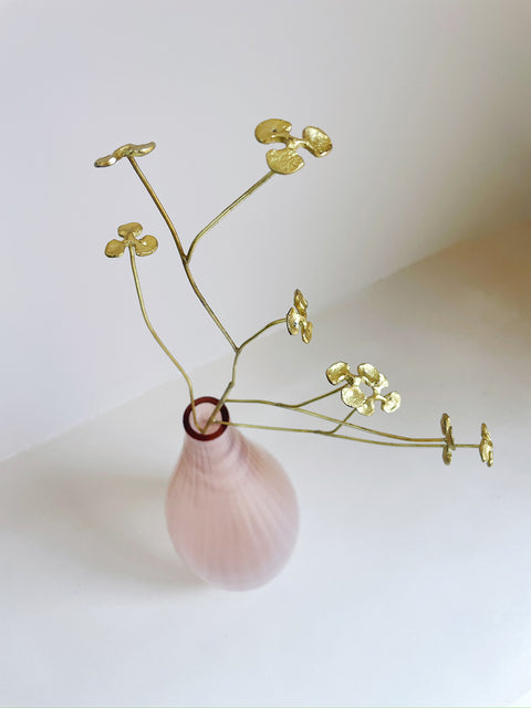 Tall Balloon Peach Vase - House of Roya