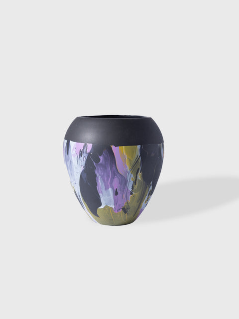 Votive with Fluid Motion - Black Pink - House of Roya