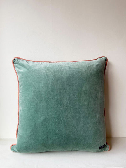 Botanical Bliss Velvet Cushion Cover