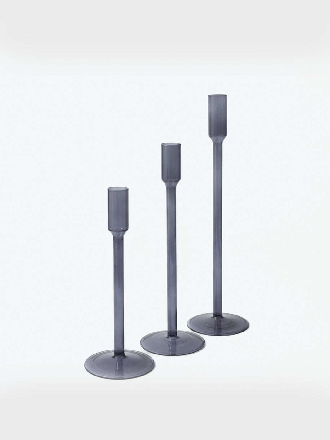 0215-Borasilicate Candle Straight - Set of 3