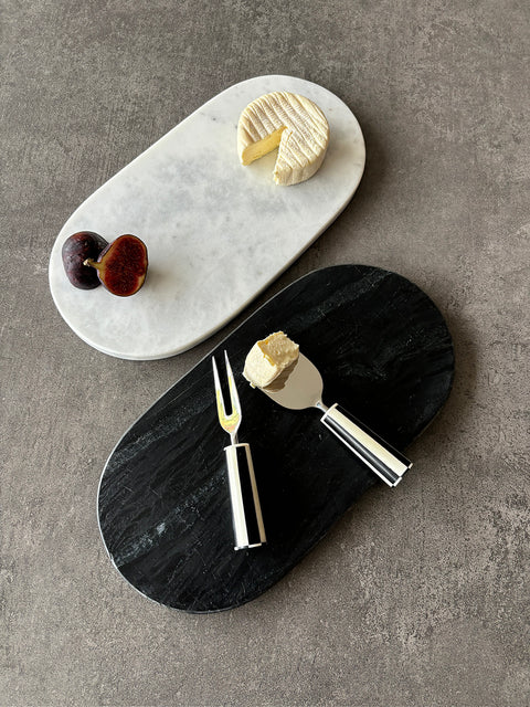 Bone Inlay Cheese Knives - Set of 2