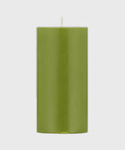 Olive Green Pillar Candle - House of Roya