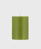 Olive Green Pillar Candle - House of Roya