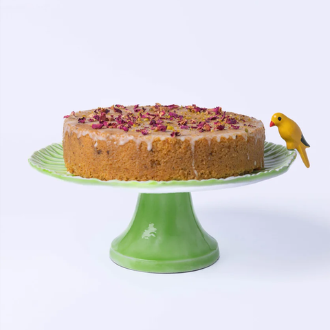 Canary Yellow Cake Stand