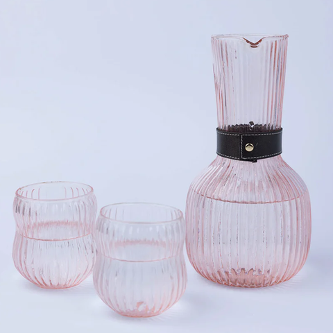 Rosette Carafe & Tumbler Set
