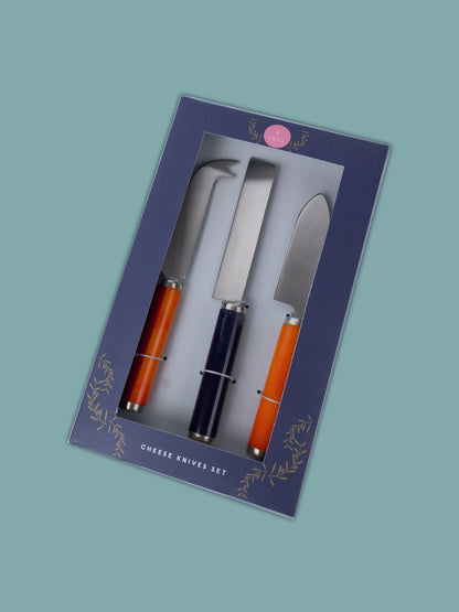 Resin Cheese Knives - Set of 3