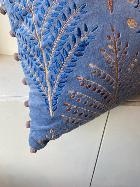 Moonlight Velvet Cushion Cover - House of Roya