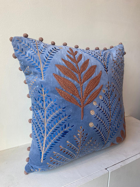 Moonlight Velvet Cushion Cover - House of Roya