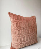 Quilted Velvet Champagne Cushion Cover - House of Roya