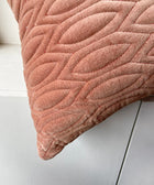 Quilted Velvet Champagne Cushion Cover - House of Roya