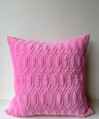 Quilted Velvet - Hot Pink Cushion Cover - House of Roya