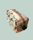 Embroidered Vanity Bag - House of Roya