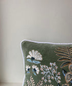 Whispering Greens Rectangle Cushion Cover - House of Roya