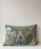 Whispering Greens Rectangle Cushion Cover - House of Roya