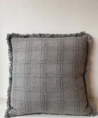 Rocky Road Checked Cushion Cover - House of Roya