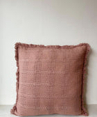 Rocky Road Checked Cushion Cover - House of Roya