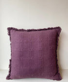 Rocky Road Checked Cushion Cover - House of Roya