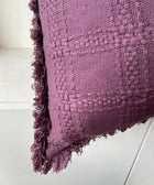 Rocky Road Checked Cushion Cover - House of Roya